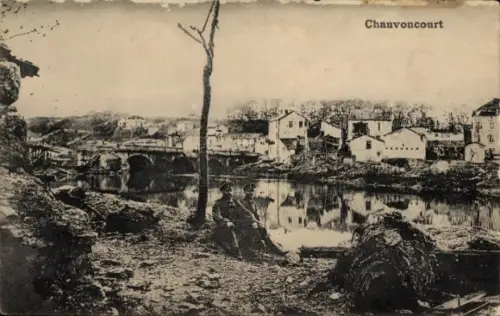 Ak Chauvoncourt Meuse, Gesamtansicht