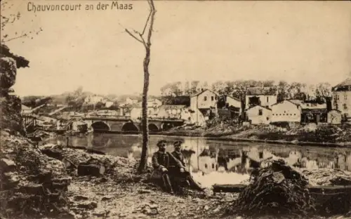 Ak Chauvoncourt Meuse, Gesamtansicht