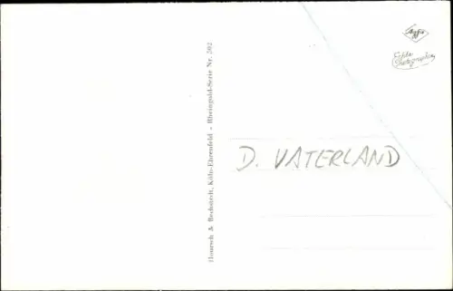 Ak Koblenz am Rhein, Festung Ehrenbreitstein, Rheindampfer Vaterland