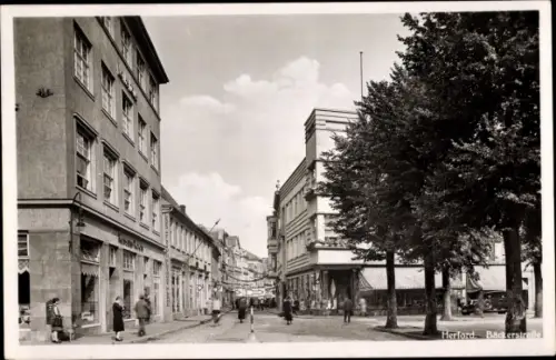 Ak Herford in Westfalen, Bäckerstraße