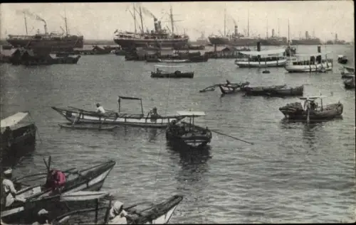 Ak Colombo Ceylon Sri Lanka, Hafen