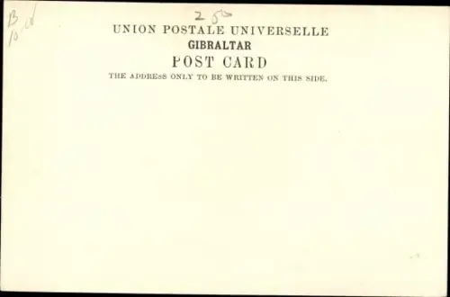 Ak Gibraltar, The Rock from La Pedrera