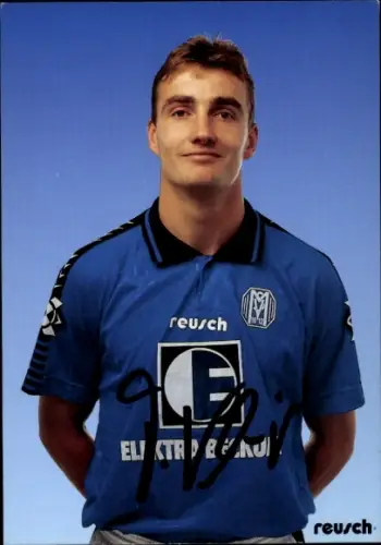 Autogrammkarte Fußballer Thomas Kluge, SV Meppen, Autogramm