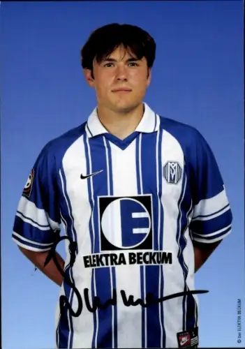 Autogrammkarte Fußballer Matthias Surmann, SV Meppen, Autogramm
