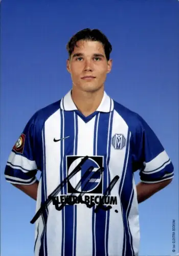 Autogrammkarte Fußballer Matthias Keller, SV Meppen, Autogramm