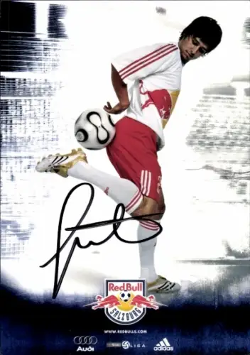 Autogrammkarte Fußballer Markus Steinhöfer, FC Red Bull Salzburg, Autogramm