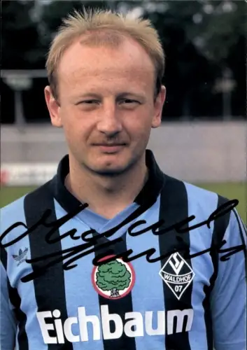 Autogrammkarte Fußballer Michael Kaiser, SV Waldhof Mannheim 07, Autogramm