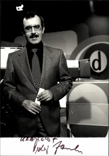 Ak Schauspieler Ortwig Jancke, Portrait, Autogramm