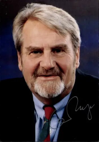 Ak Journalist Gerd Ruge, Autogramm