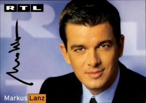 Ak Schauspieler Markus Lanz, Portrait, Autogramm, RTL