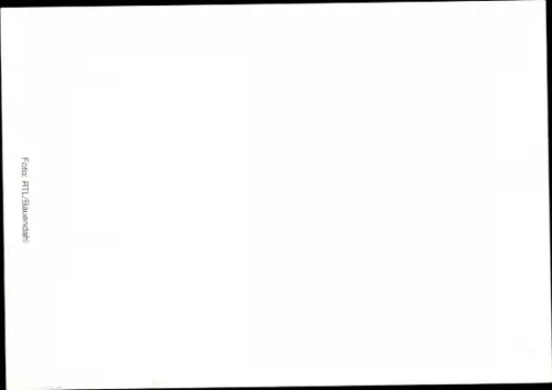 Autogrammkarte Moderatorin Bärbel Schäfer, Portrait, Autogramm