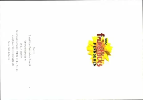 Autogrammkarte Moderatorin Bettina Cramer, Portrait, Autogramm