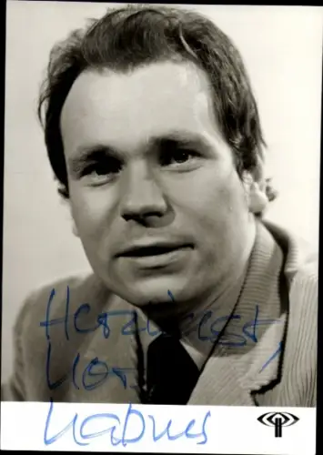 Ak Schauspieler Horst Kalbus, Portrait, Autogramm