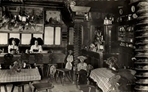 Ak Obernai Oberehnheim Elsass Bas Rhin, Relais de la Bonne Chere, Restaurant de la Cigogne