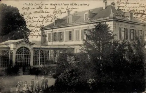 Ak Le Robertsau Ruprechtsau Strasbourg Straßburg Elsass Bas Rhin, Hospiz Lovisa, Stiftung Ehrmann