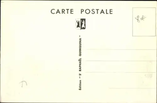 CPA Bretagne, Reklame, Saint Raphael Quinquina