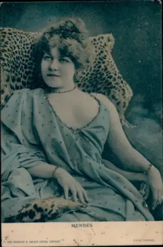 Glitzer Ak Schauspielerin? Mendes, Porträt