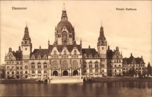 Ak Hannover, Neues Rathaus