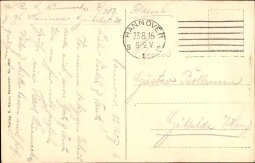 Ak Hannover, Neues Rathaus