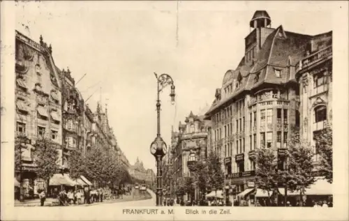 Ak Frankfurt am Main, Zeil