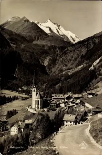 Ak Heiligenblut am Großglockner in Kärnten,  Berge, Kirche, Deutsches Reich