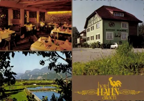 Ak Altach Vorarlberg, Hotel Hahn