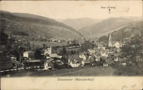 Ak Stosswihr Stoßweier Elsass Haut Rhin, Münsterthal, Hotel Altenberg