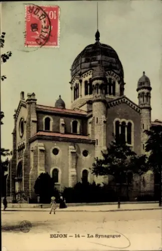 Judaika Ak Dijon Côte d'Or, Synagoge