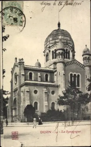 Judaika Ak Dijon Côte d'Or, Synagoge
