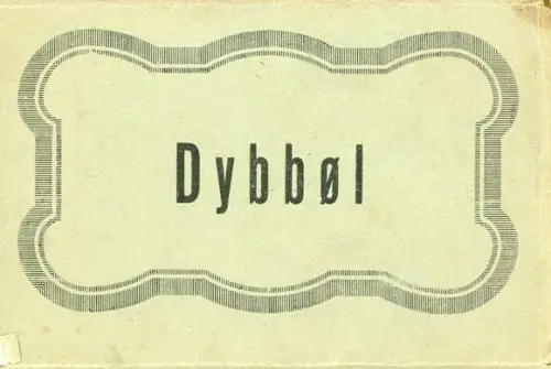 10 Ak im Umschlag, Dybbøl Düppel Dänemark