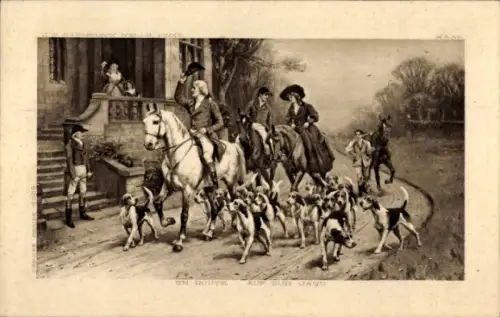 Ak Jagdgesellschaft, Jagd