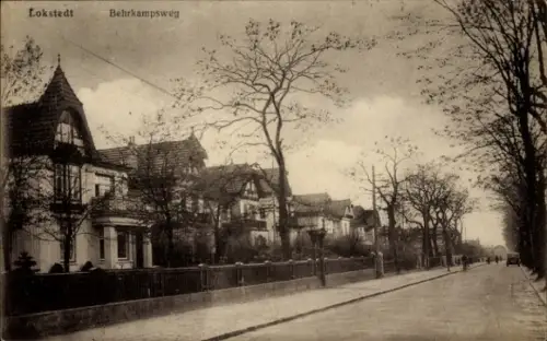 Ak Hamburg Eimsbüttel Lokstedt, Behrkampsweg