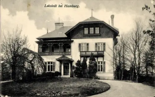 Ak Hamburg Eimsbüttel Lokstedt, Villa