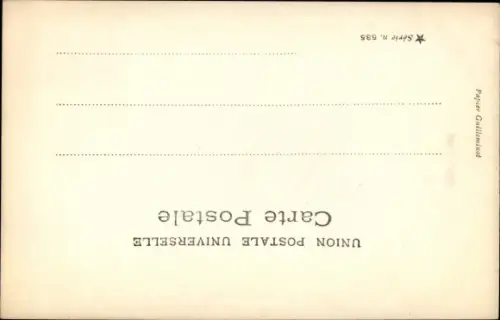 Ak Tanzendes Paar, Frau im gepunkteten Kleid, Männerhut