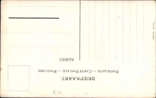 Künstler Ak Gerstenhauer, J. G., Schmied, Hammer, Amboss