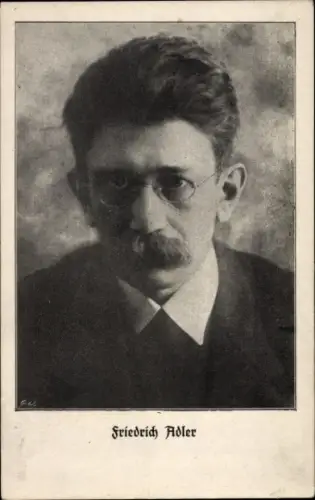 Ak Friedrich Adler, österreichische Sozialdemokratische Arbeiterpartei