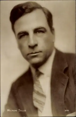 Ak Schauspieler Milton Sills, Portrait