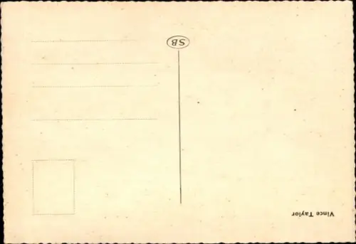 Ak Musiker Vince Taylor, Portrait