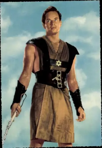 Ak Schauspieler Charlton Heston, Ben Hur