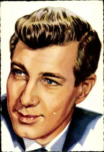 Künstler Ak Schauspieler Hansjörg Felmy, Portrait