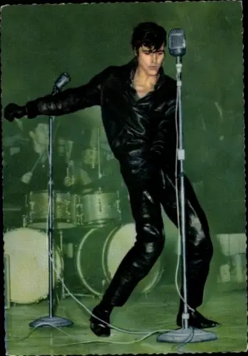 Ak Musiker Vince Taylor, Portrait