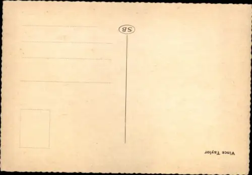 Ak Musiker Vince Taylor, Portrait