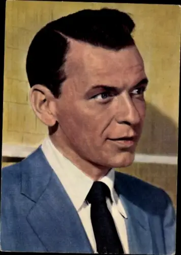 Ak Sänger und Schauspieler Frank Sinatra, Portrait