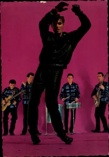 Ak Musiker Vince Taylor, Portrait