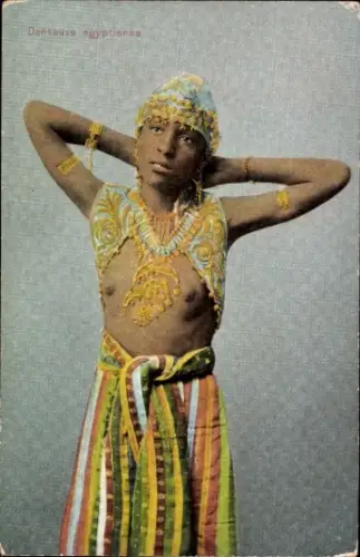 Ak Ägyptische Tänzerin