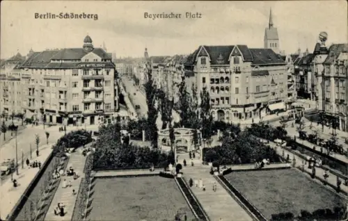 Ak Berlin Schöneberg, Bayerischer Platz