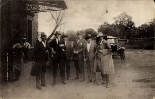 Ak Posadas Argentinien, Bahnhof, Prinz Louis Ferdinand von Preußen