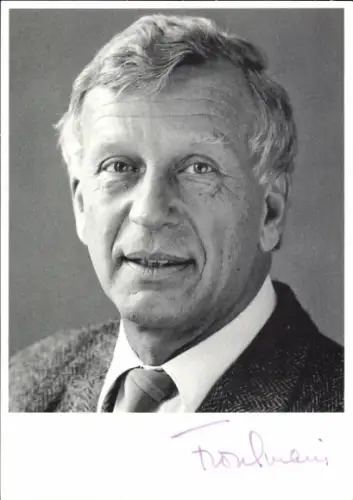 Foto Politiker Dr. Franz Froschmaier, Autogramm