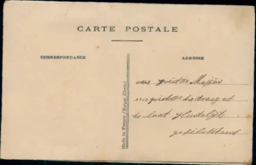 Seidenstick Ak Blumen, Knospen, Taschentuch