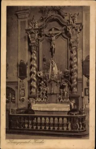 Ak München, Herzogspital Kirche